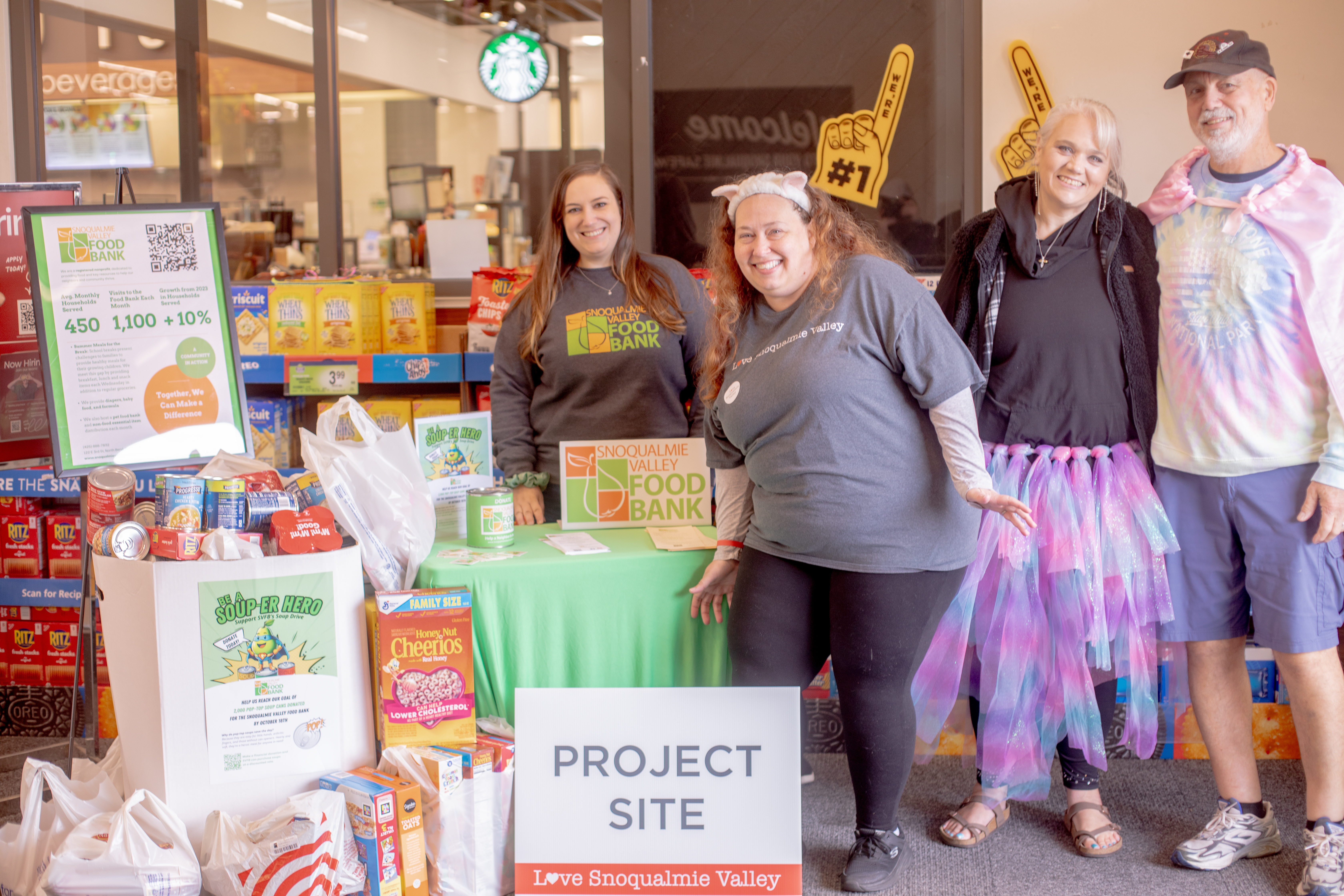 Snoqualmie Valley Food Bank Donation Drive